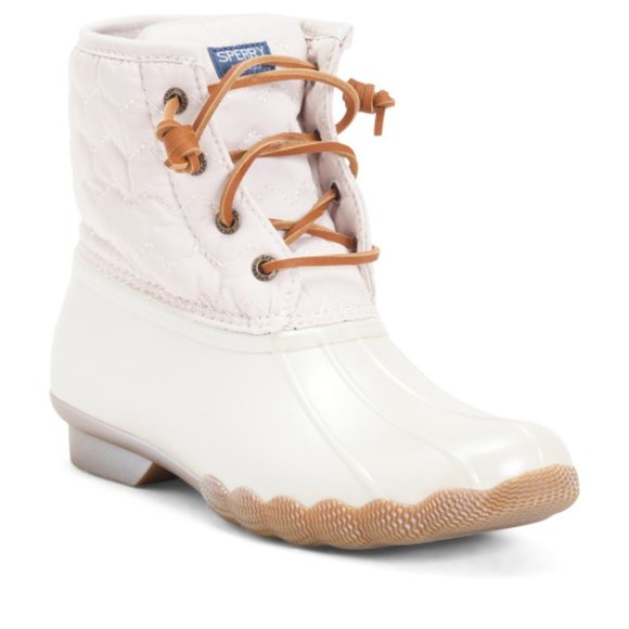 Sperry Other - SPERRY Saltwater Duck Boots Ivory Color New in Box Kids size 2